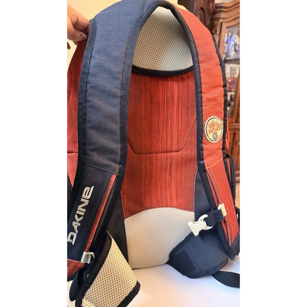 Vintage Y2K Dakine Skateboard Backpack Red Black Technical Skate Gorpcore